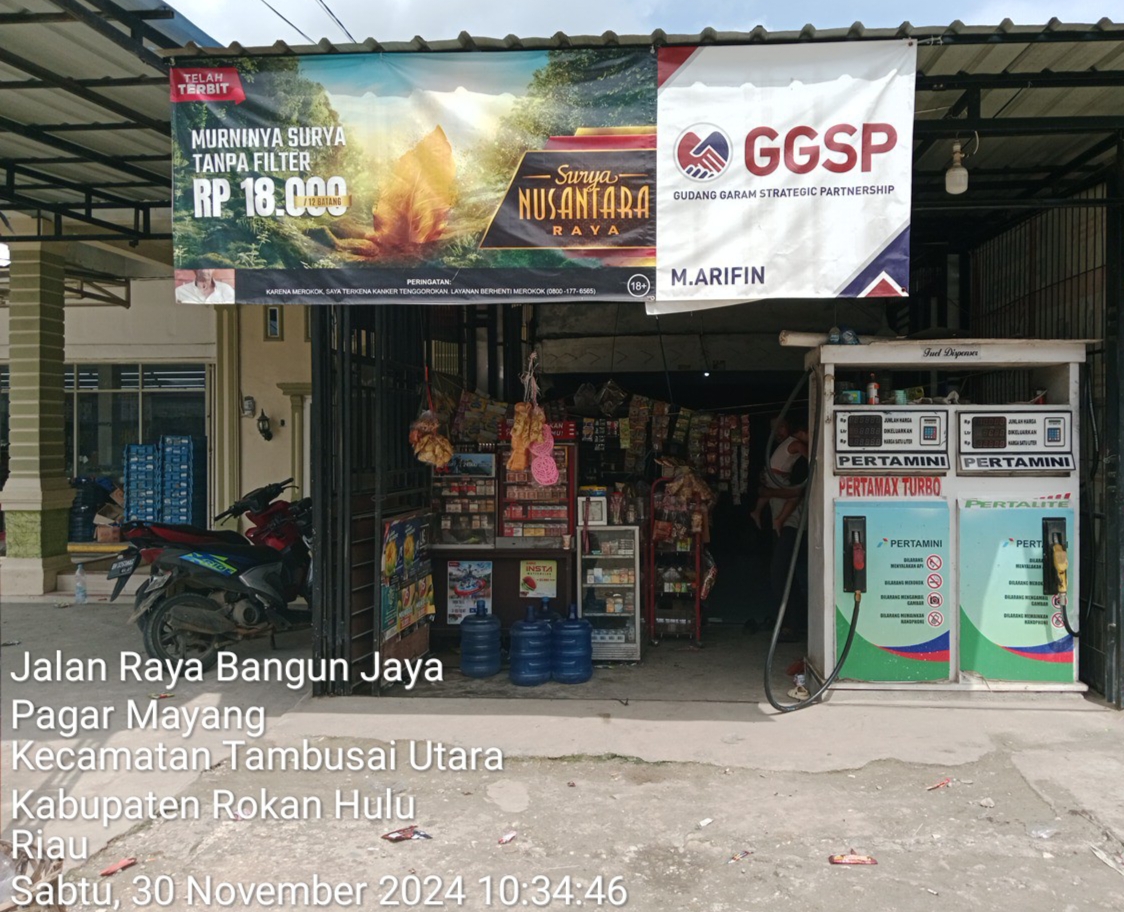 Bang Arifin Jual Sembako dan Barang Harian di Bangun Jaya