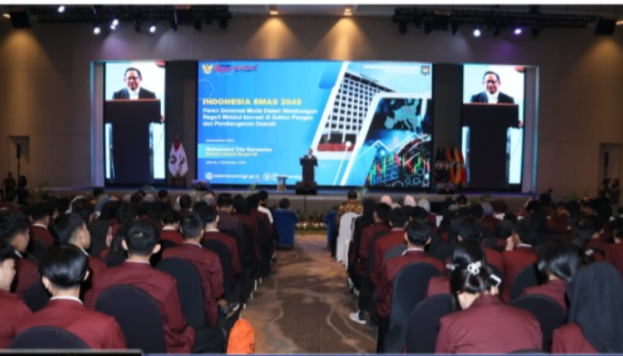 Mendagri Tito Karnavian Ajak Mahasiswa Wujudkan Indonesia Emas 2045 Dalam Kuliah Umum Di Bandung
