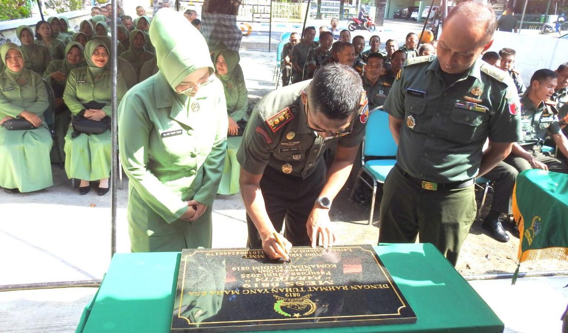 “Mess 0819 Paraduta” di Resmikan Dandim Pasuruan