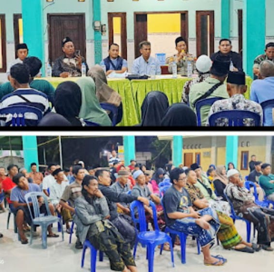 Warga Desa Dungus Kecamatan Cerme Kabupaten Gresik Tolak Pendirian Tower BTS Yang Diduga Belum Mengantongi Ijin