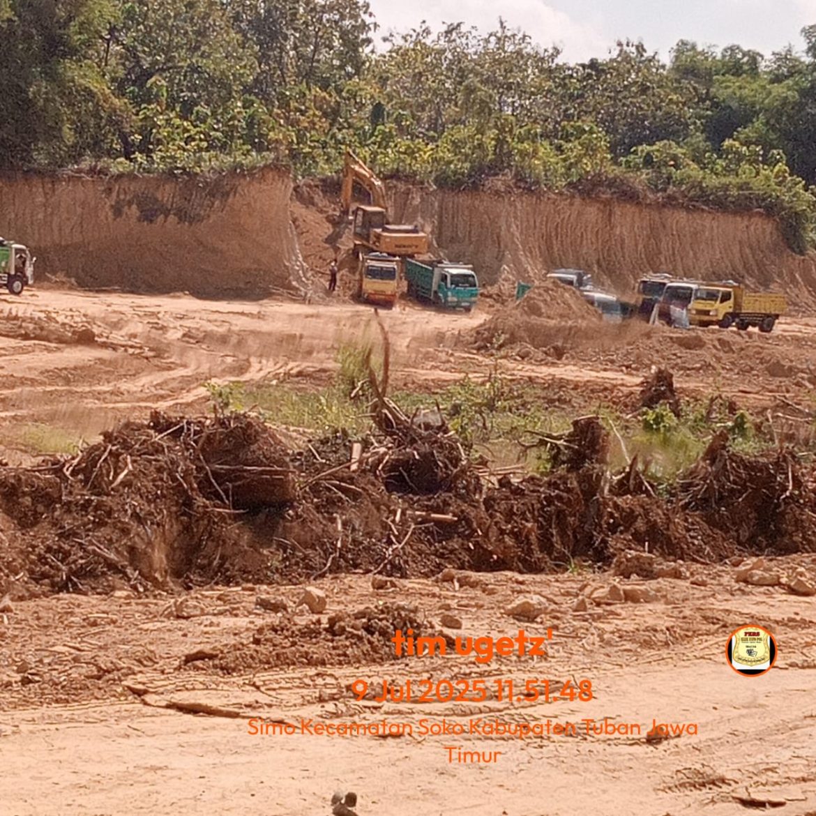 Mafia Tambang Ilegal Masih Bebas di Tuban, JCW Desak Tindakan Tegas