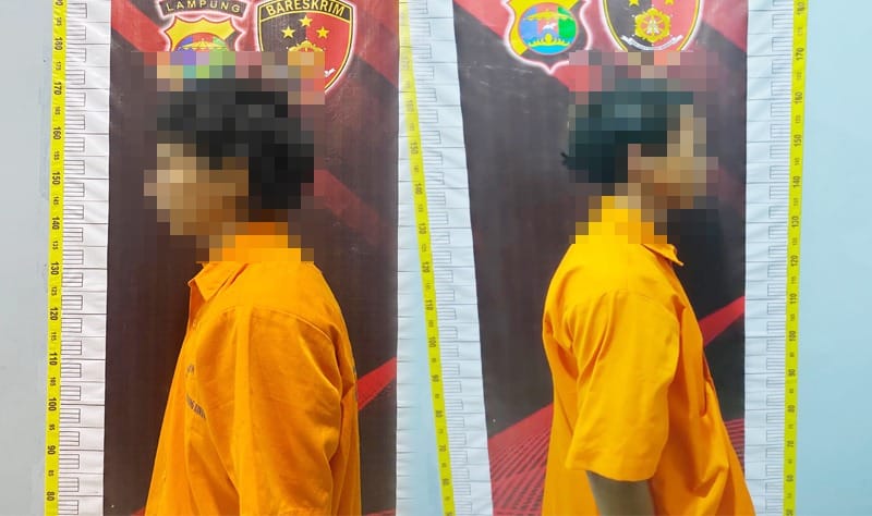 Tekab 308 Presisi Polres Tulang Bawang Tangkap Dua Pelaku Persetubuhan Anak Dibawah Umur di Kebun Karet