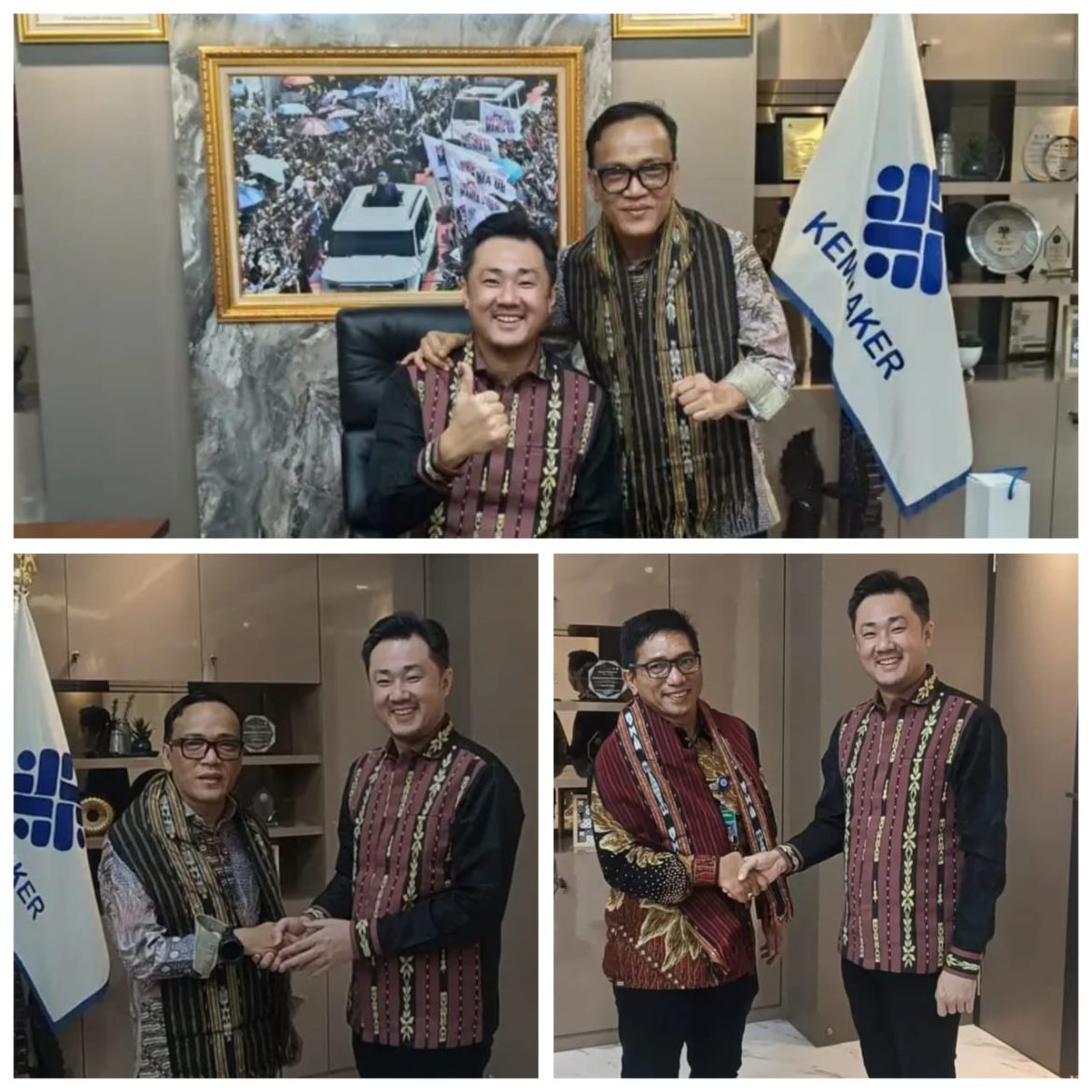 Bupati Kepulauan Tanimbar Jalin Kerjasama dengan Wakil Menteri Ketenagakerjaan RI Untuk Meningkatkan Kualitas SDM Di Wilayah 3T.