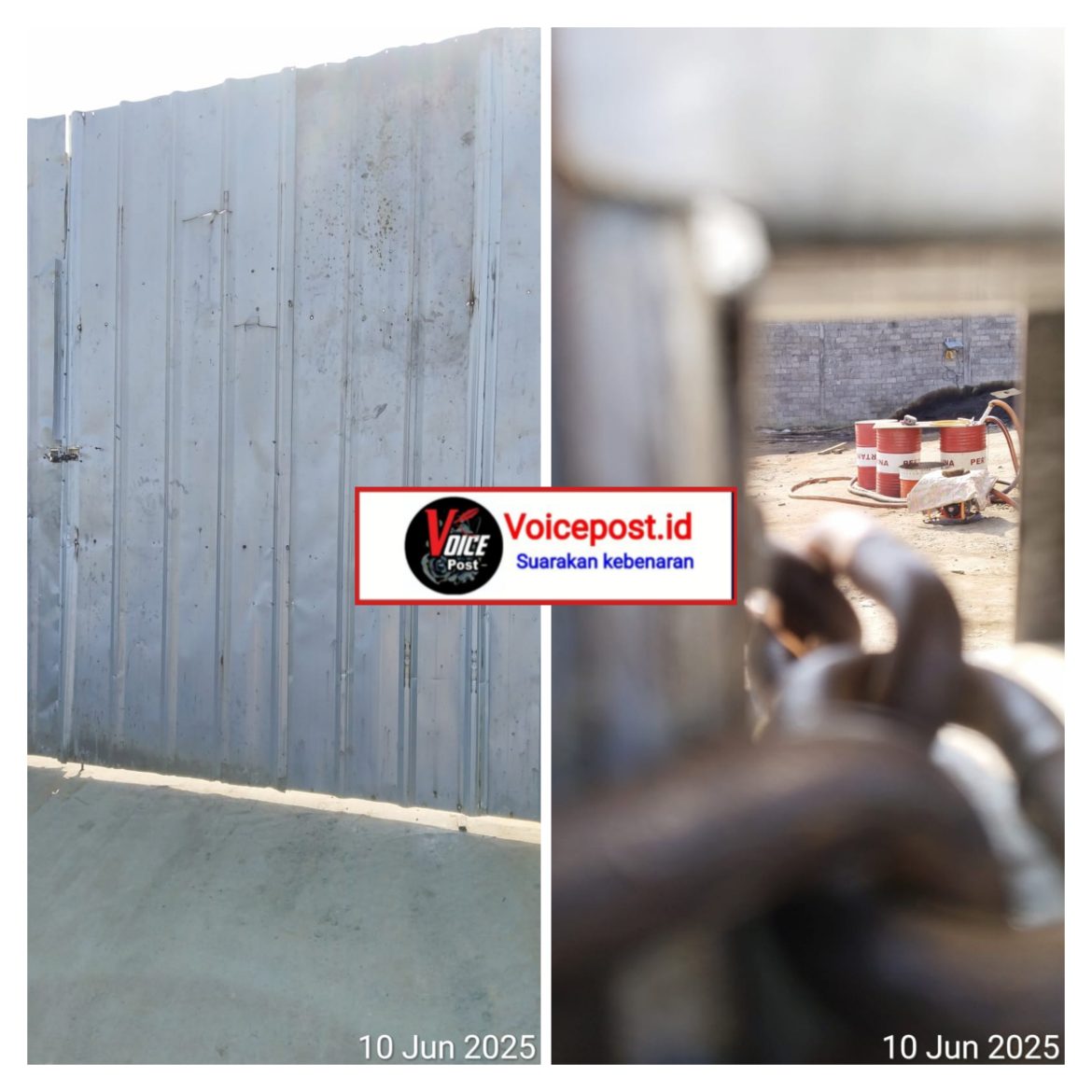 Tim investigasi Awak Media Vocepost.id Telah Menelusuri Tempat Diduga Gudang BBM Ilegal dan BBM Solar dari