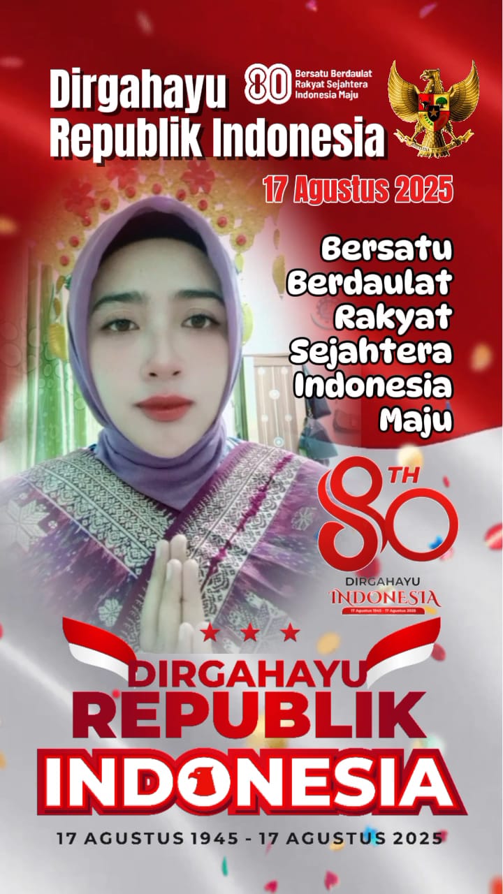 “Kepala SMP IT An-Najiah, Ibu Amika Wati, S.s,S.Pd Serukan Persatuan dan Kesejahteraan di HUT RI ke-80”
