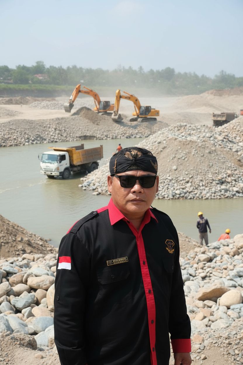 “Ketua DPC LSM PENJARA ROHUL Desak Kapolres Rohul Tertibkan Semua Galian C / Quari Ilegal”