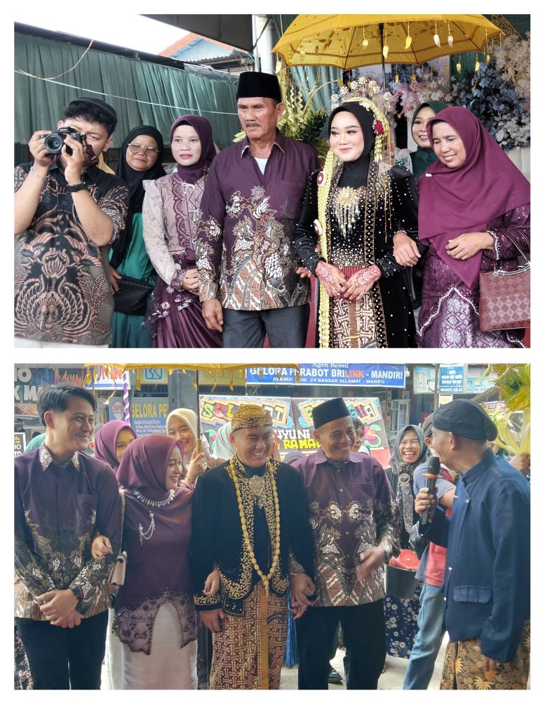 “Pernikahan Meriah di Mahato, Dihadiri Pejabat dan Diwarnai Ucapan Karangan Bunga”