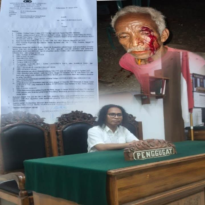 Pengakuan Pelaku, Luka Berdarah, dan Rekaman Fakta Diabaikan: Kuasa Hukum LN Nilai Penghentian Penyelidikan Polres TTU Cacat Logika Hukum.