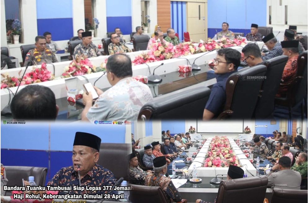 “377 Calon Jemaah Haji Rohul Siap Berangkat dari Bandara Tuanku Tambusai Mulai 28 April”