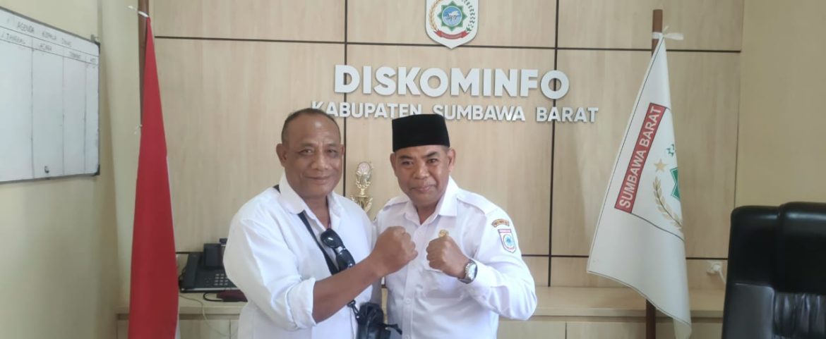 Silaturahmi Media Voice Post, Kominfo Bagikan Filosofi “Air Jernih” demi Sumbawa Barat yang Damai