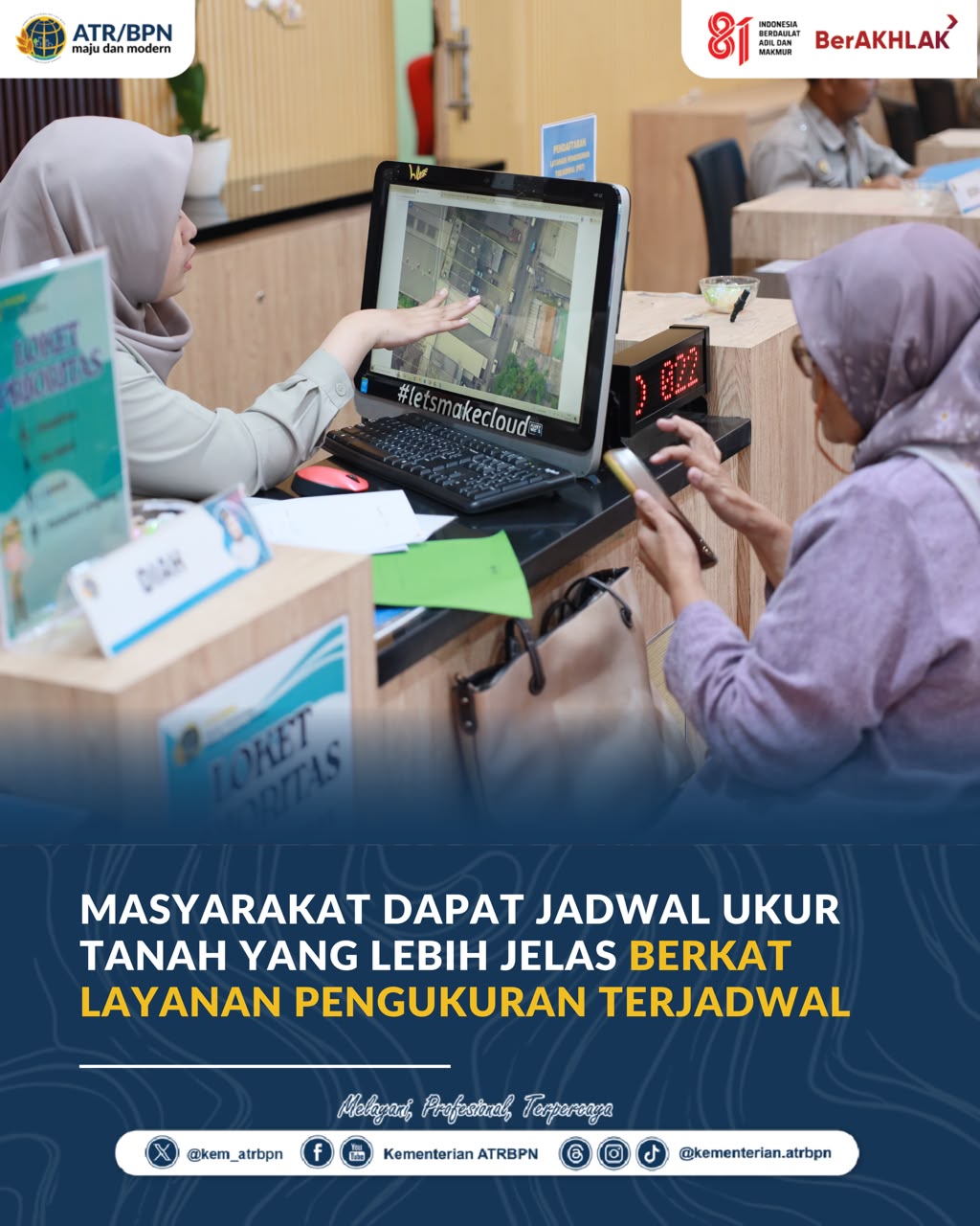 ATR/BPN Percepat Pengukuran Tanah, Warga Kini Dapat Kepastian Jadwal