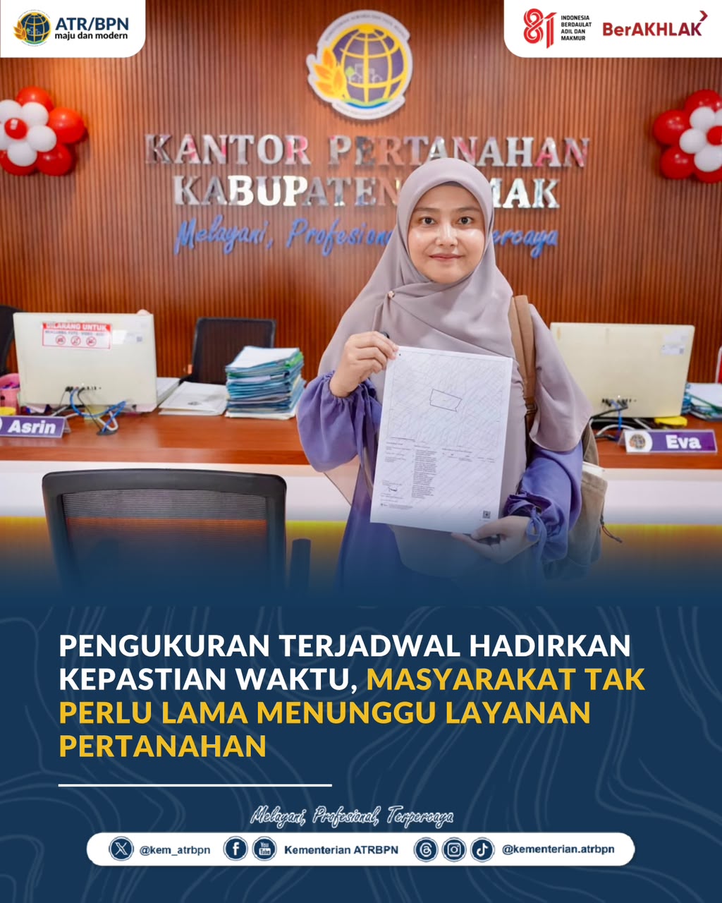 ATR/BPN Percepat Pengukuran Tanah, Warga Tak Lagi Lama Menunggu