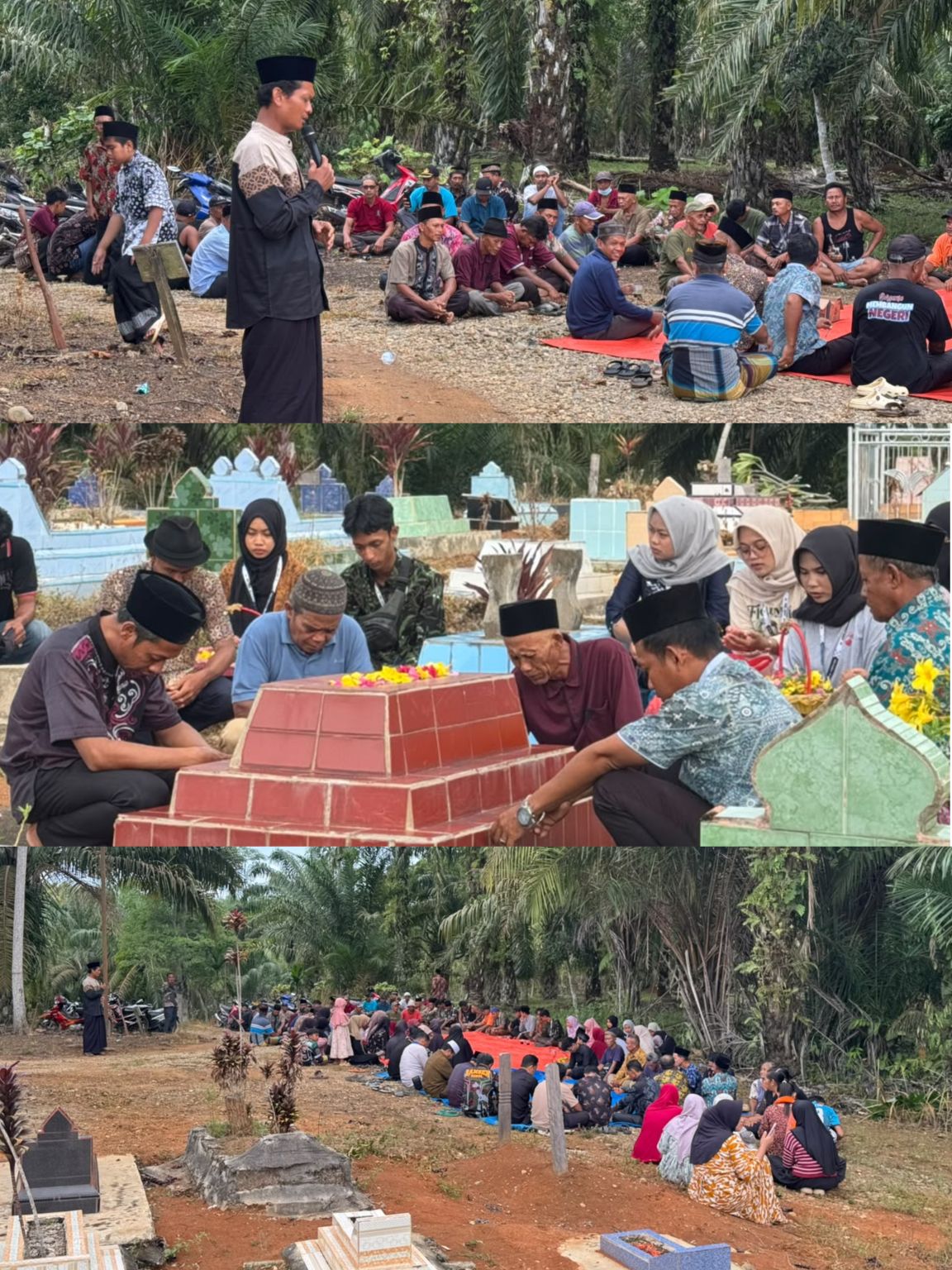 “Khidmat Menjelang HUT RI ke-81: Pemdes dan Masyarakat Desa Pasir Intan Gelar Ziarah Bersama, Kenang Jasa Para Pendahulu”