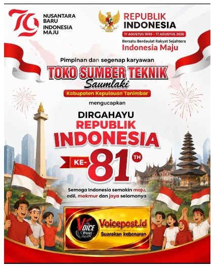 Toko Sumber Teknik Saumlaki: Merawat Semangat Kemerdekaan