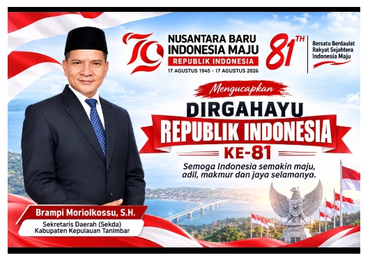 Brampi Moriolkossu: Dari Tanimbar, Merawat Semangat Indonesia