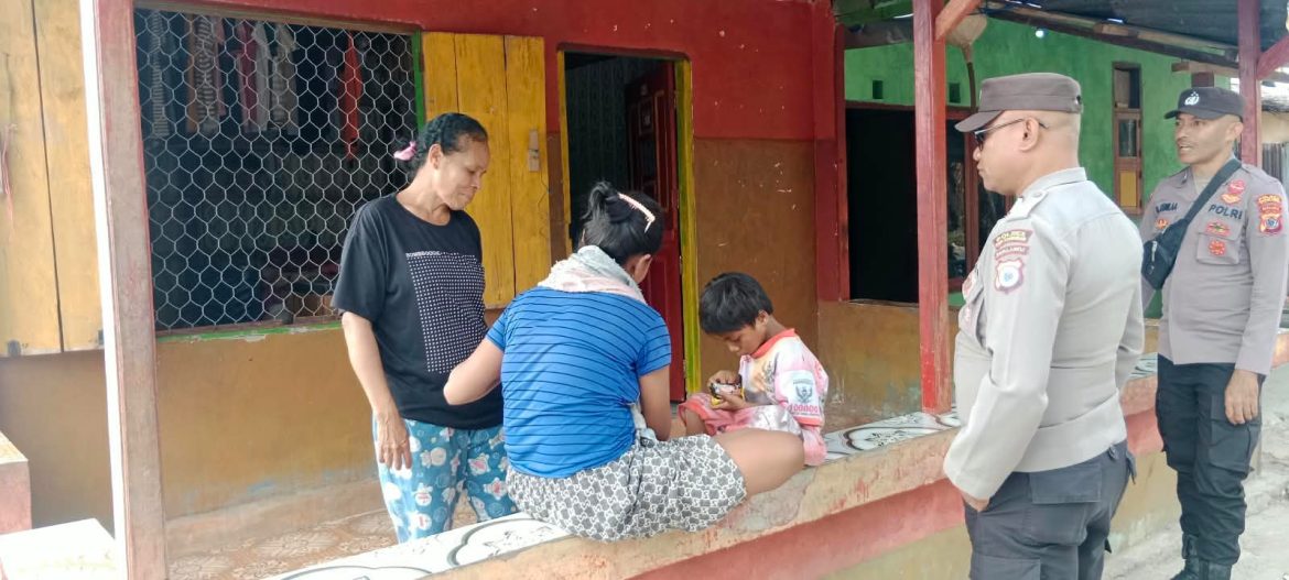 Jaga Kamtibmas Kondusif, Personel Polsek Nirunmas Intensifkan Patroli Dialogis Siang Hari