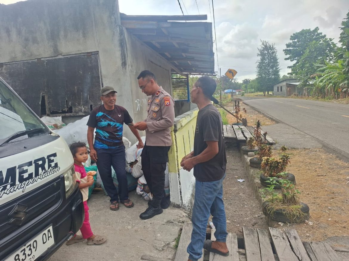 Antisipasi Konflik Lahan, Polsek Wertamrian Gelar Patroli dan Pengawalan Warga
