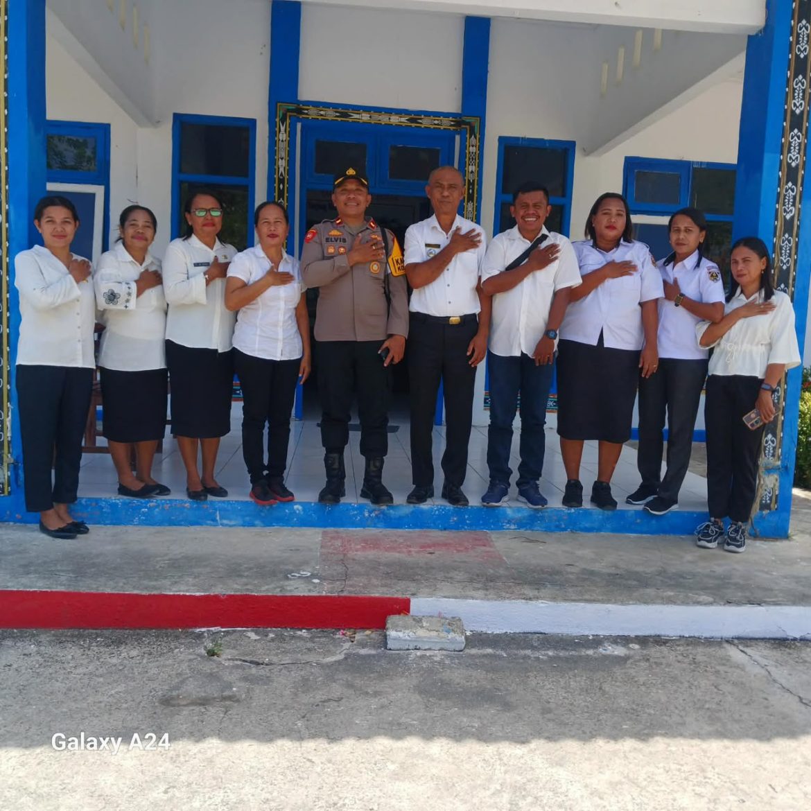 Langkah Awal di Kormomolin: Sentuhan Hangat Silaturahmi Perdana Ipda E. Pattilemonia di Kantor Kecamatan