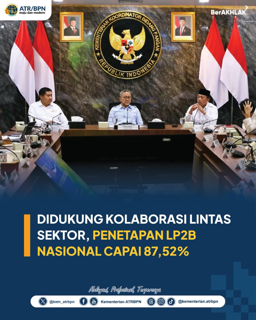 Penetapan Lahan Pertanian Pangan Berkelanjutan Nasional Capai 87,52 Persen, Melampaui Target 2029