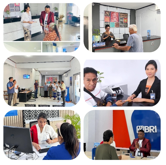 Berbagi Manis di Hari Pelanggan Nasional, BRI Branch Office Saumlaki Apresiasi Nasabah