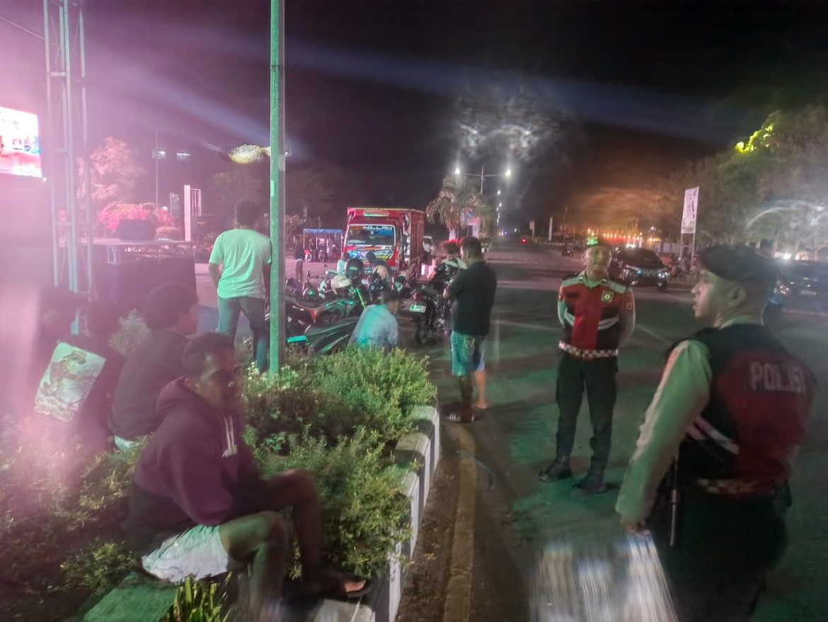 Sat Samapta Polres Kepulauan Tanimbar Intensifkan Patroli Dialogis Malam Hingga Dini Hari