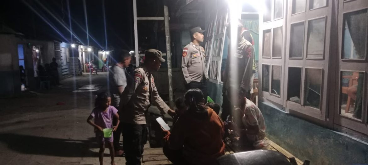 Jaga Kamtibmas Tetap Kondusif, Polsek Nirunmas Gencarkan Patroli KRYD di Malam Hari