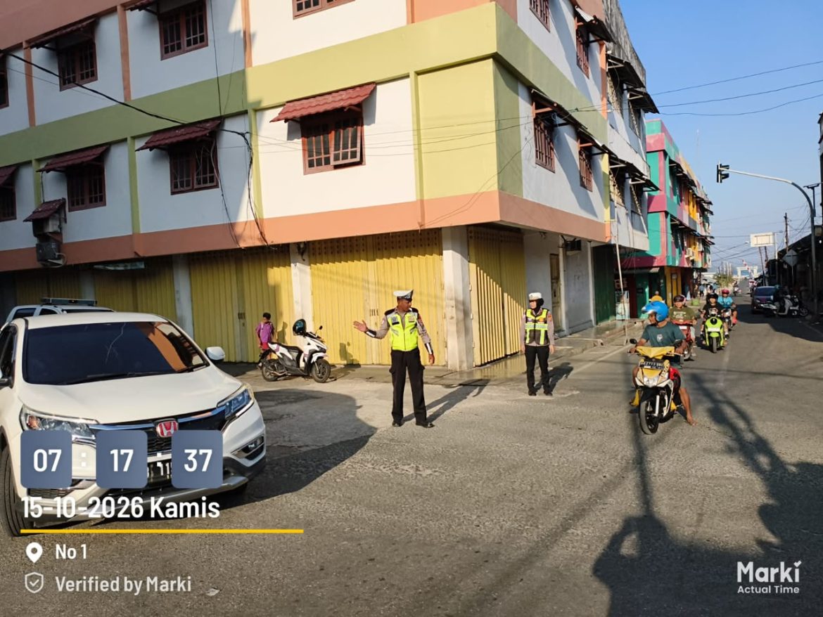 Wujudkan Pelayanan Prima, Sat Lantas Polres Kepulauan Tanimbar Tingkatkan Patroli dan Pengaturan Pagi