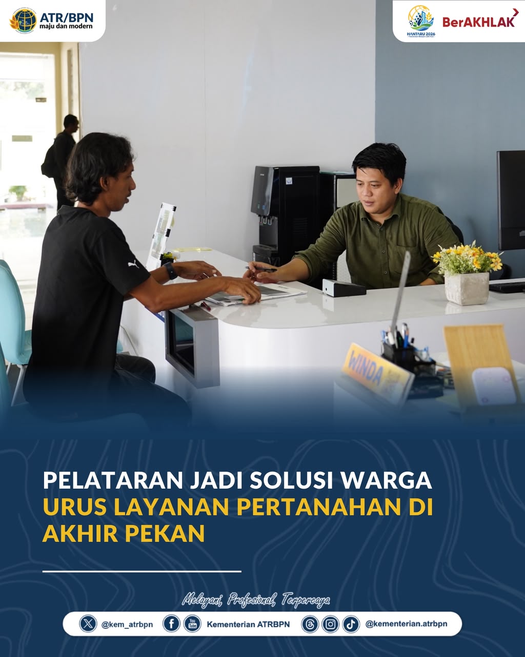 Hadir di Akhir Pekan, Program PELATARAN Kementerian ATR/BPN Jadi Solusi Praktis Masyarakat Bekerja