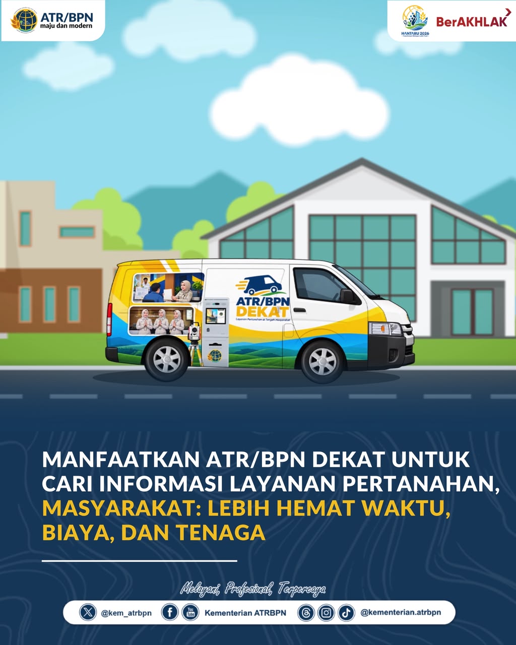 Hadir di Ruang Publik, Layanan ATR/BPN Dekat Bantu Warga Konsultasi Pertanahan Lebih Hemat Waktu dan Biaya