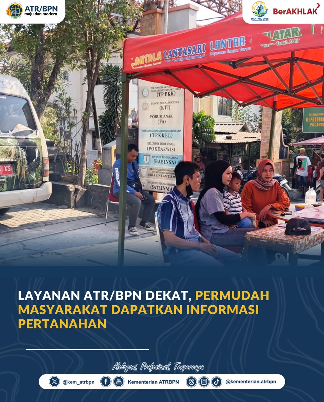 Hadir Lewat Mobil Keliling, Layanan ATR/BPN Dekat Permudah Akses Informasi Pertanahan Masyarakat