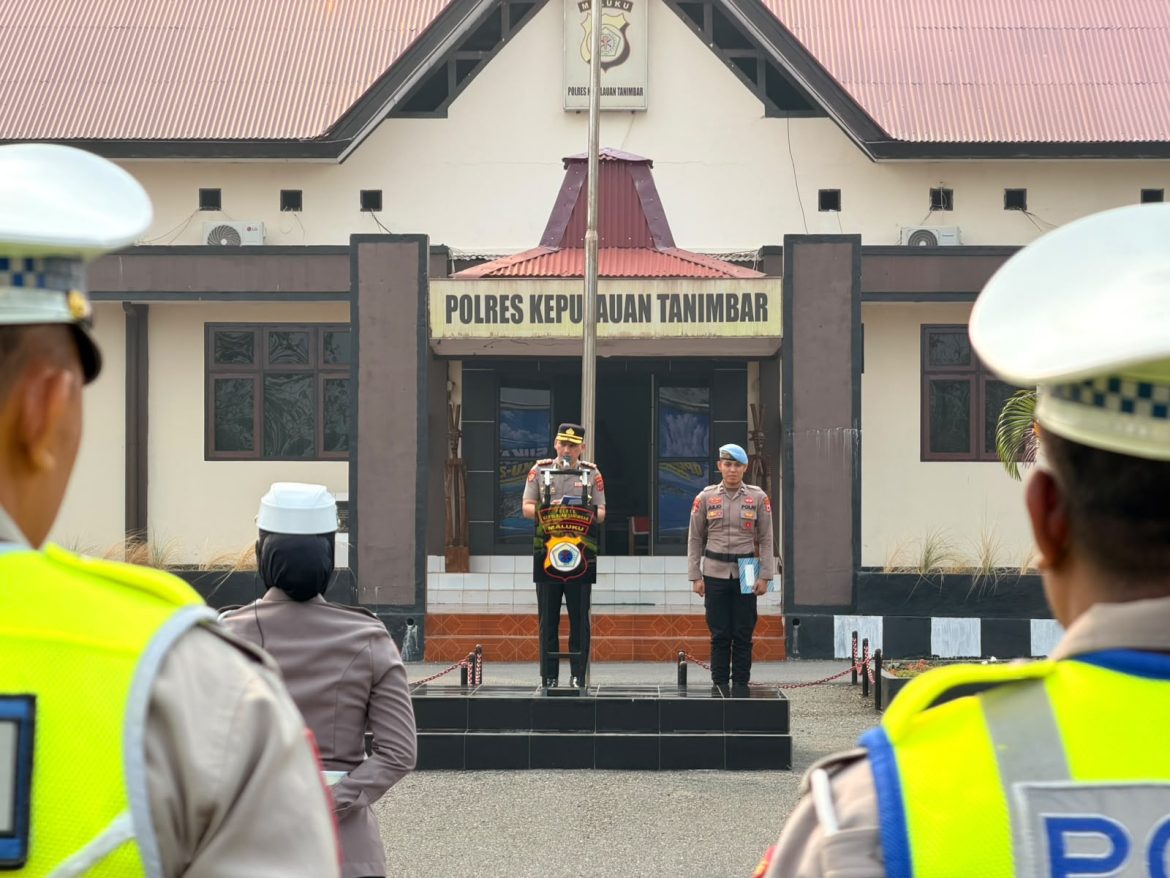 Polres Kepulauan Tanimbar Resmi Gelar Operasi Patuh Salawaku 2026 demi Tertib Berlalu Lintas