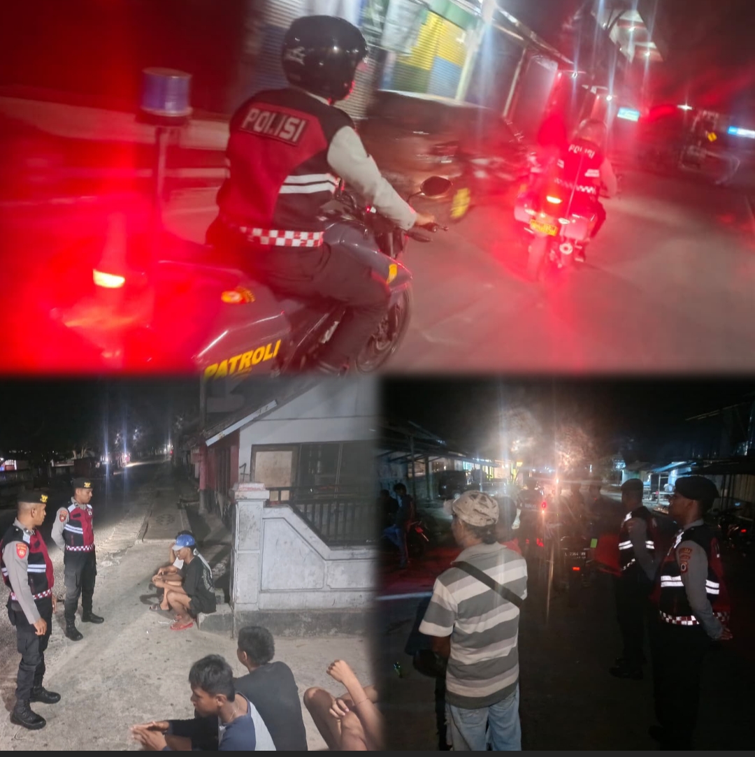 Cegah Kejahatan Malam Hari, Sat Samapta Polres Tanimbar Intensifkan Patroli KRYD