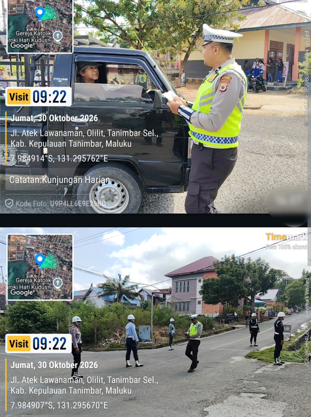 Gencar Tertibkan Lalu Lintas, Polres Kepulauan Tanimbar Gelar Operasi Patuh Salawaku 2026 Memasuki Hari Ke-5